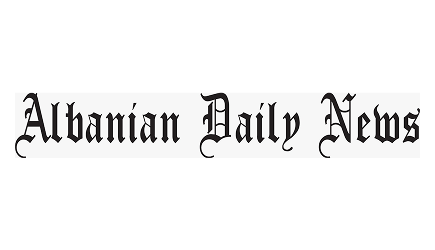 Albanian news logo
